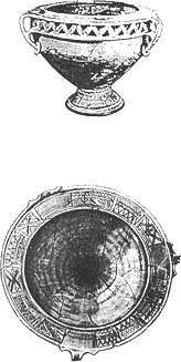 Ритуальная чара IV века с календарным кругом (деревня Лепесовка)